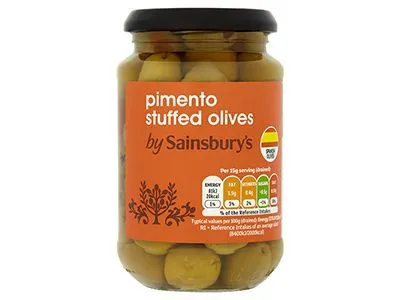 سينزبريز بيمنتو ستافد أوليفز 350 Gm