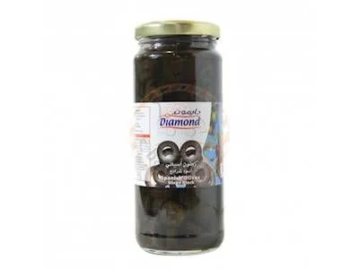 Diamond Sliced Black Olives 230G