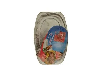 Fun Aluminum Platter Oval 55 X 36Cm 1 Piece