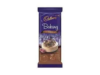 Cadbury Baking Milk Chocolate Tablets, 180g
