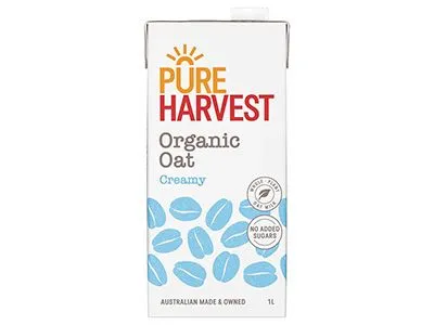 PureHarvest Creamy Organic Oat Milk, 1L