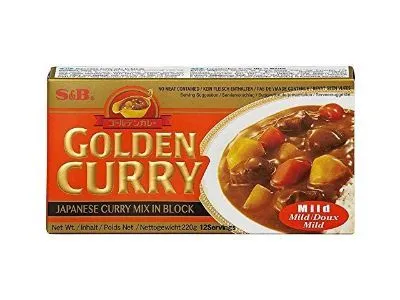 (Ex Golden Curry Mild Amakuchi 220g)