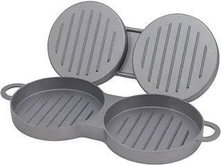 Double Cast Aluminium Burger Press