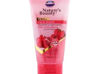 Nature's Bounty Face Wash Strawberry & Pomegranate, 150ml
