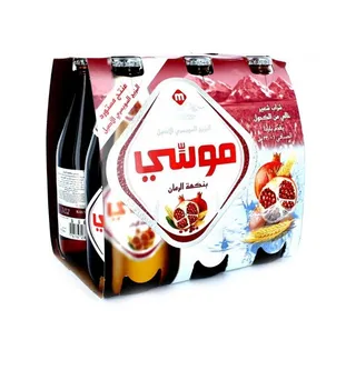 Moussy Pomegranate Alcohol-Free Malt Beverage, 6x330ml