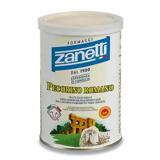 Zanetti Pecorino Romano Grated Cheese Tin, 160g