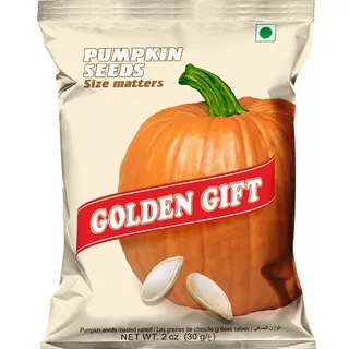 Golden Gift Roasted Pumpkin Seeds Salted, 30g