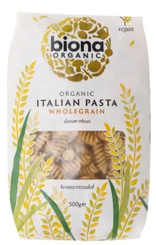 Biona Fusilli Tricolore 500 g