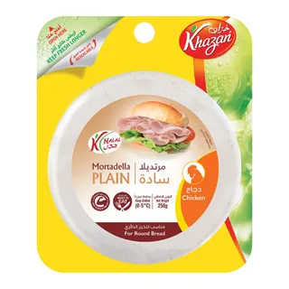 Khazan Healthy Chicken Mortadella Slices 250g