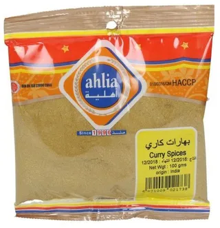 أهلية بودرة كاري، 100g