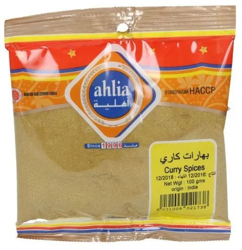 أهلية بودرة كاري، 100g