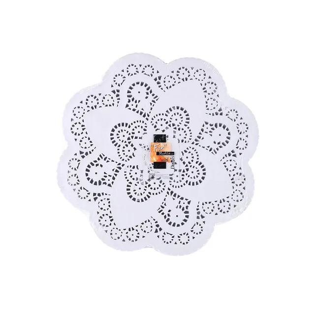 Fun Round Doily 12Inch White 250Pcs