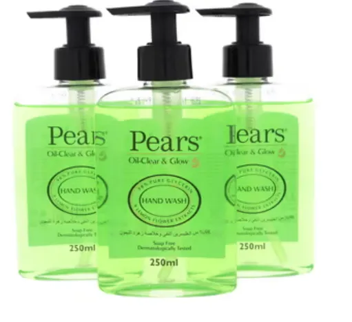 Pears Handwash Clear & Glow, 3X250Ml