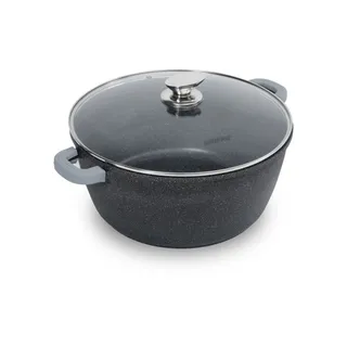 Homeway Marble Casserole Die Cast Aluminum 36Cm