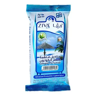 Ziva Wipes Cologne Perfumed