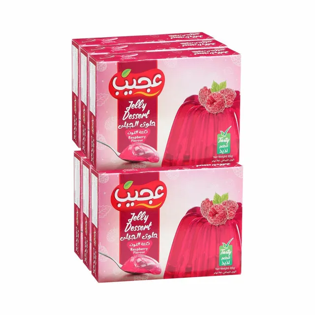أجيب جيلي توت أحمر، 6x85g