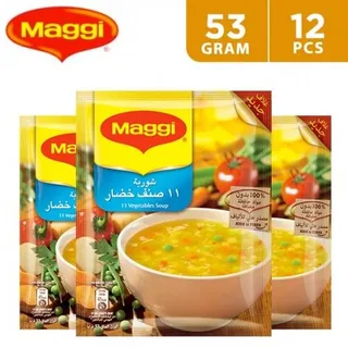 Maggi 11 Vegetables Soup, 12x53g
