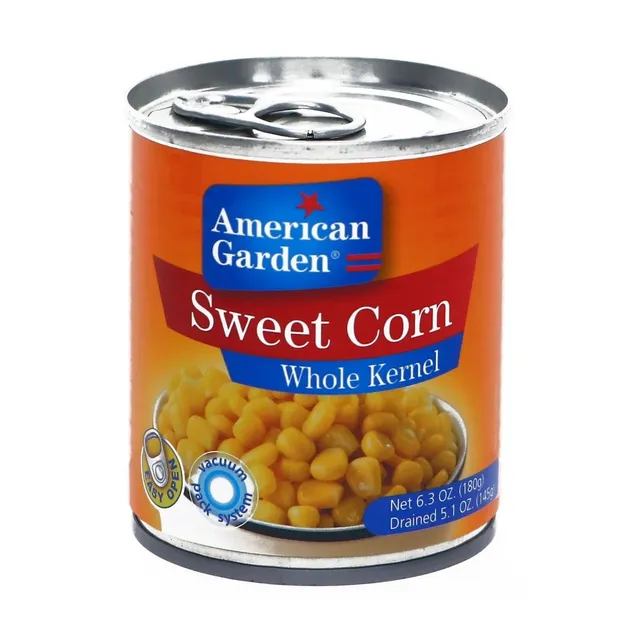 American Garden Sweet Corn Whole Kernel 145 g