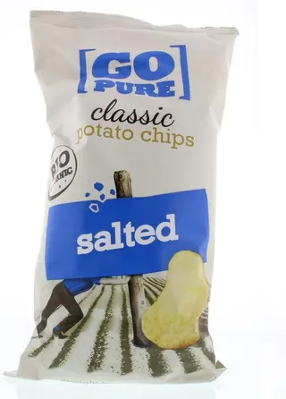 Go Pure Classic Chips Salted 125G