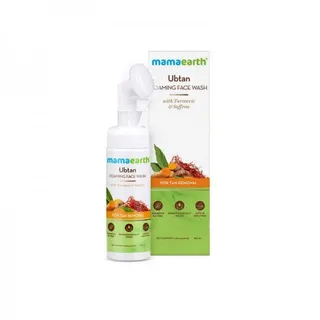 مامايرث أبتان فومينج غسول الوجه بالكركم والزعفران، 150ml