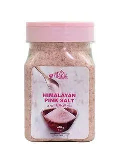 Organic Secrets Himalayan Pink Salt Jar, 400G