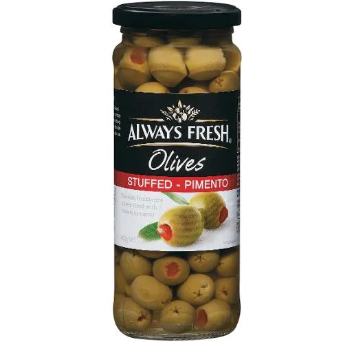 Always Fresh Stuffed Pimento Olives 450 g