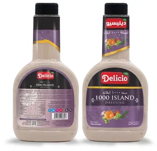 Delicio 1000 Island Dressing 532 ml