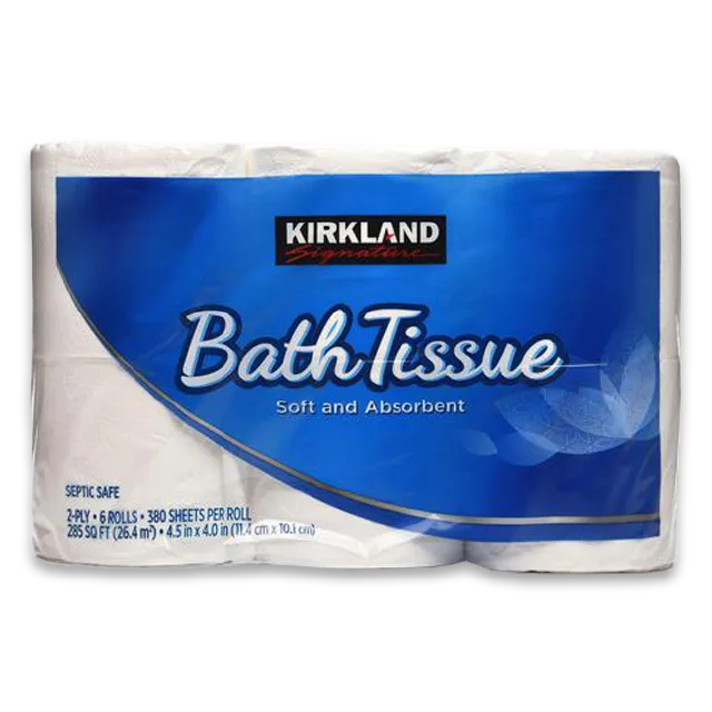 Kirkland Bath Tissues, 380 Sheets