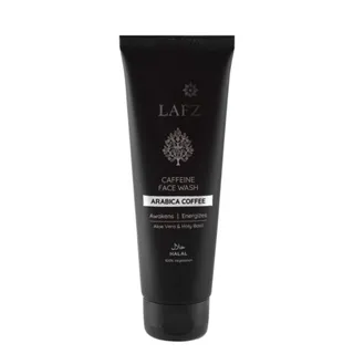 Lafz Awakening & Energizing Face Wash with Arabica Coffee, Aloe Vera & Holy Basil, 75ml