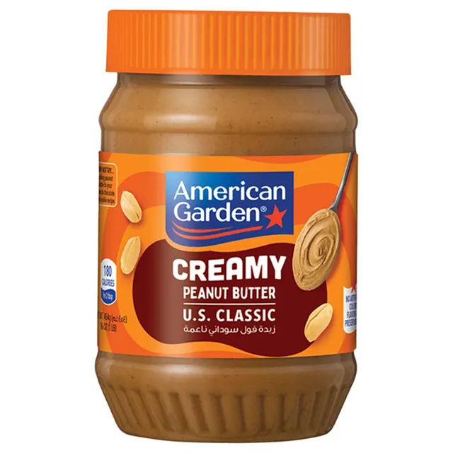 American Garden Creamy Peanut Butter, 16oz