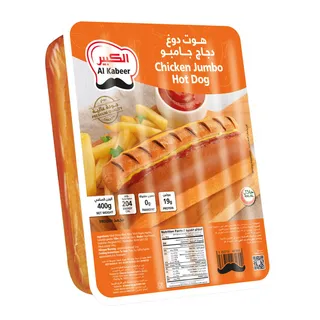 الكبير هوت دوج جامبو دجاج, 400g