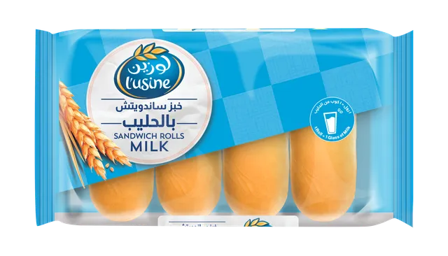 لوسين رولات ساندويتش حليب، 200جم