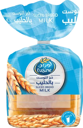 لوسين خبز حليب شرائح 275 جم