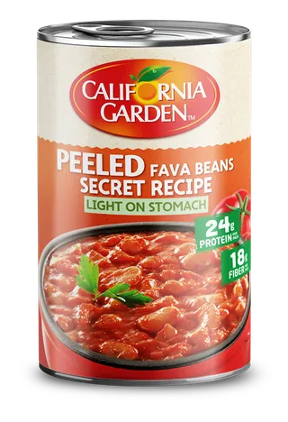 California Garden Peeled Fava Beans, 450g
