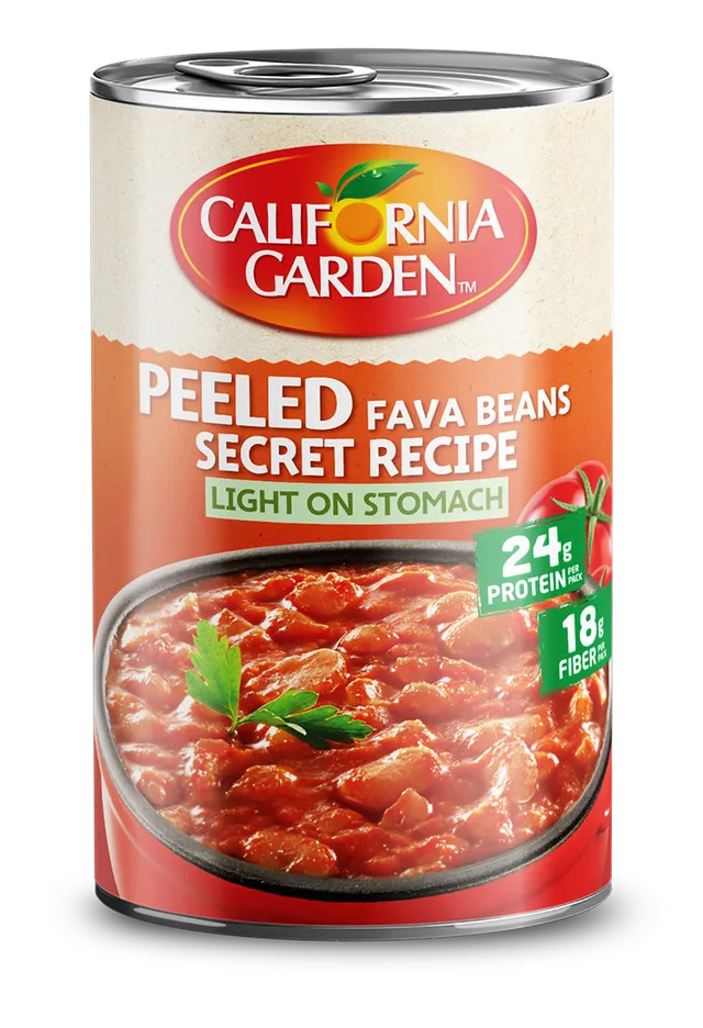 California Garden Peeled Fava Beans, 450g