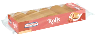 أمريكانا ميني كيك رولز فراولة, 6 Pieces, 120g