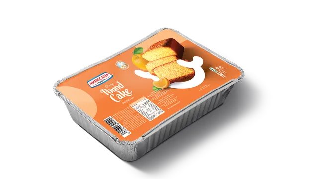 Americana Orange Pound Cake, ~300g