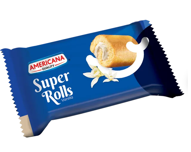 Americana Vanilla Super Roll Cake