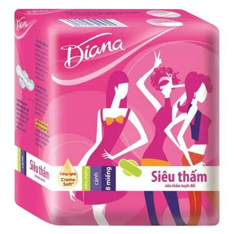 Diana Maxi Sanitary Pads 4 Packs