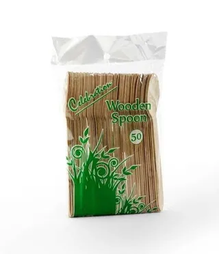 Celebration Wooden Spoon, 50 Pieces