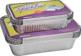 Sparkles Aluminium Container 8318
