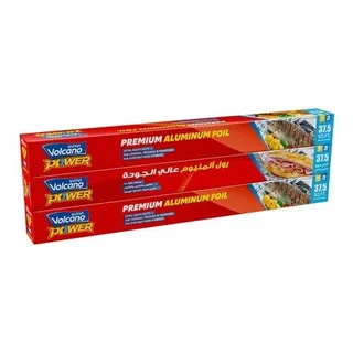 Volcano Power Aluminium Foil, 3x37.5 Sq ft