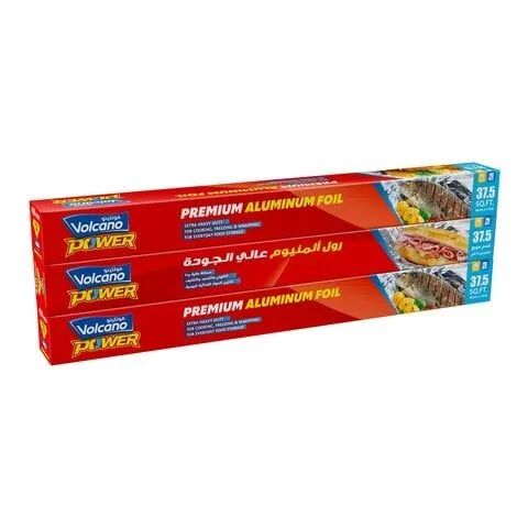 Volcano Power Aluminium Foil, 3x37.5 Sq ft