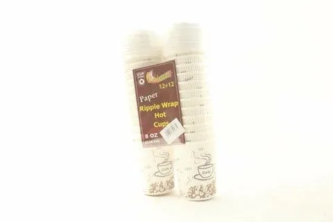 Celebrations Ripple Wrap Hot Cup with Lid, 8oz