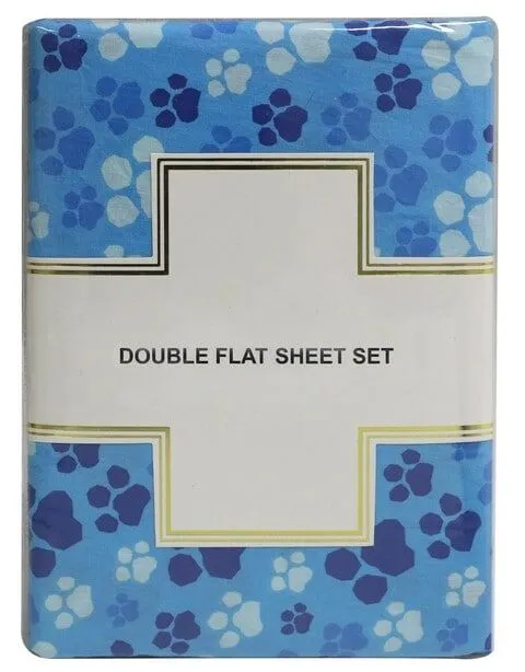 Bedsheet Flat Double Set, 236 200x240cm