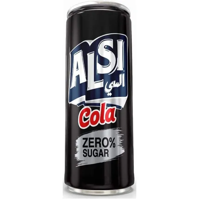 ألسي زيرو سكر كولا مشروب غازي، 250ml