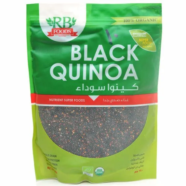 Rb Foods Organic Black Quinoa, 340g