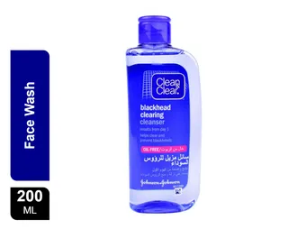 Clean & Clear Black Head Clearing Cleanser Oil Free 200 ml