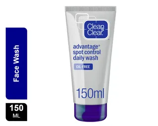 Clean & Clear Advantage Spot Control Daily Face Wash, 150ml