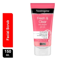 Neutrogena Visibly Clear Daily Facial Scrub with Pink Grapefruit, 150ml